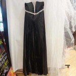 ダンス服ロングドレスプリー