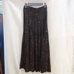 ダンス服黒金模様スカート9-1