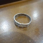 金プラチナｐｔ900リング10-7