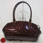 LOUIS VUITTON ルイヴィトン ヴェルニ シャーウッドPM ハンドバッグ ショルダーバッグ アマラント