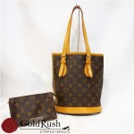 【LOUISVUITTON】ルイヴィトン モノグラム バケットPMショルダーバッグ