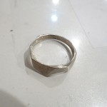 金プラチナｐｔ900角リング12
