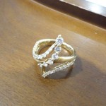 2-18金プラメレダイヤ1ｃｔリ
