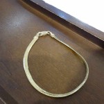 2-7金プラスネークブレスレッ