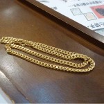 2-18金プラ30ｇ喜平ネックレ