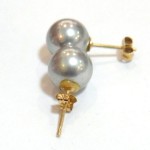 ｋ18-シンプル-ピアス
